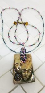 Clay pendant