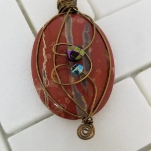 Wire-Wrapped Pendant