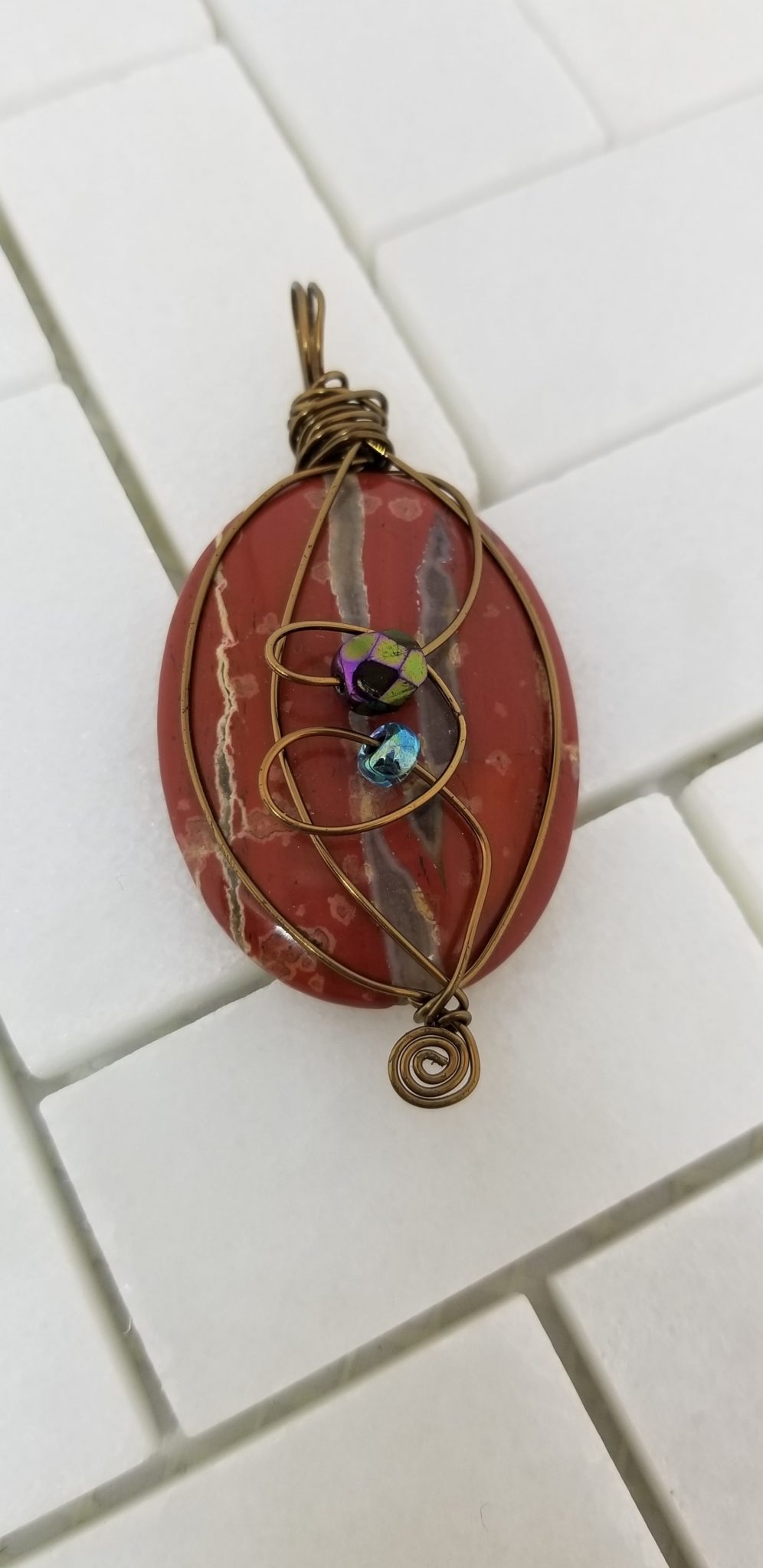 Wire-Wrapped Pendant