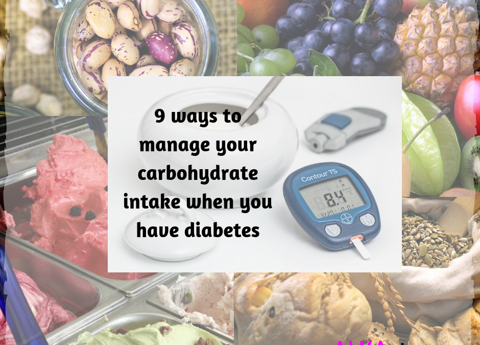 manage your carbohydrate intake