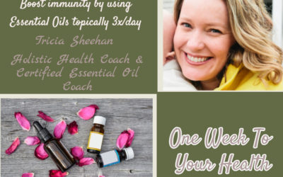 Boost immunity by using using essential oils 3 times a day