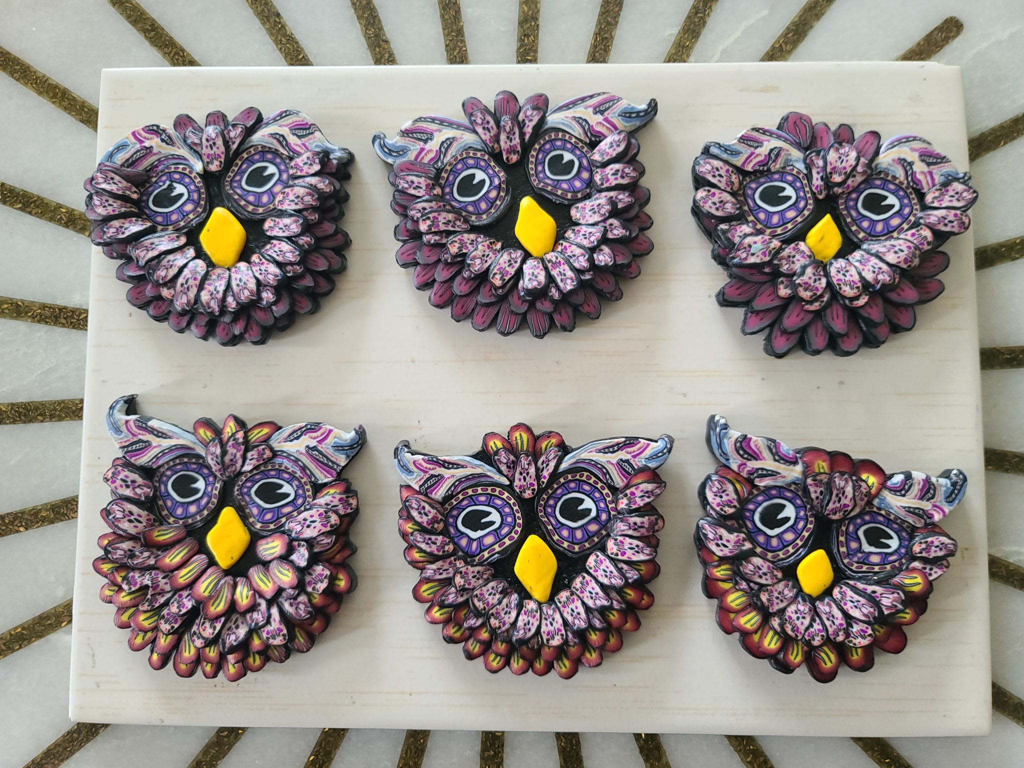 Owl Brooches
