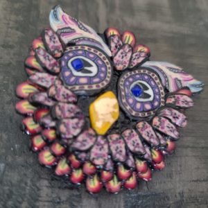 Owl brooch - 3