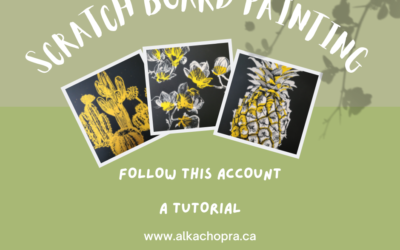Let’s do scratch board painting!