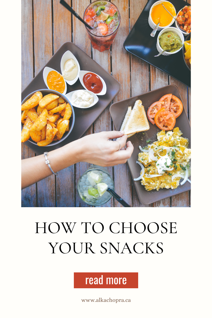 how to choose snacks